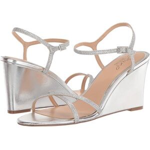 Badgley Mischa Dextra wedged Sandals size 8.5